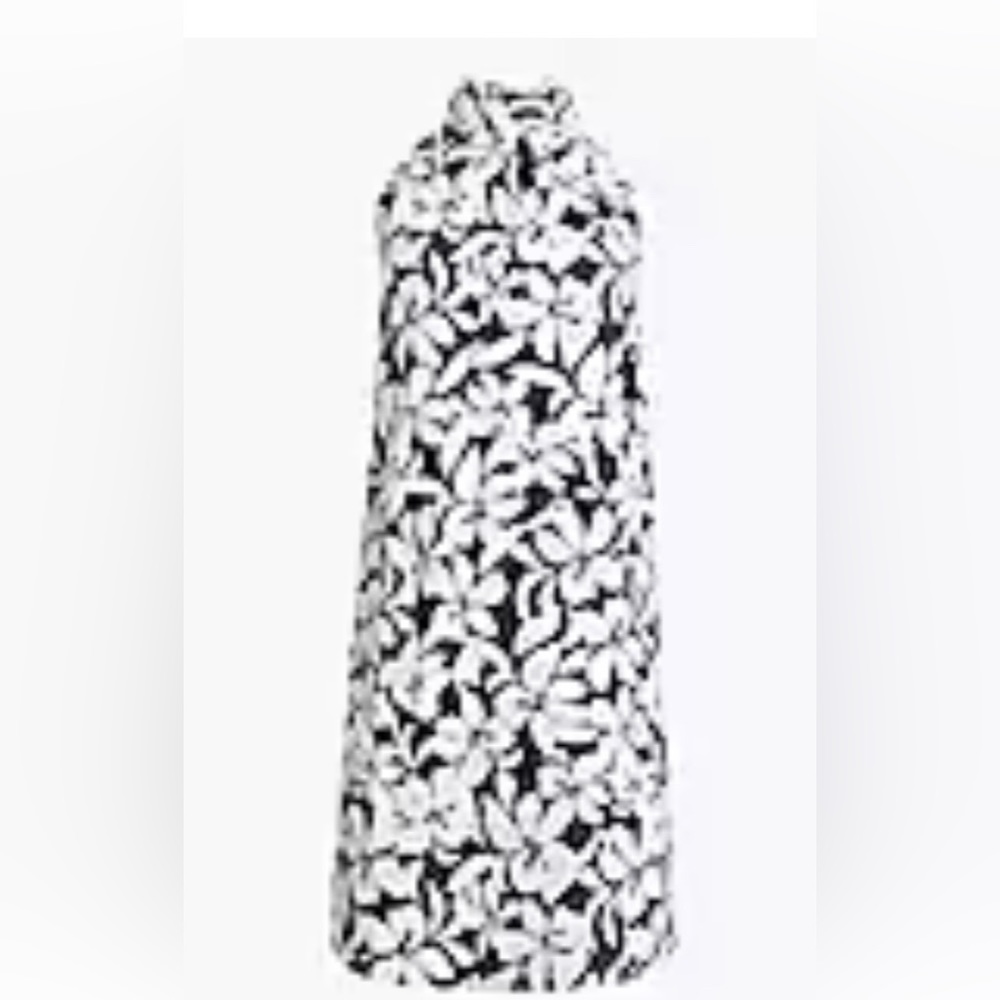 NWT Tie Neck Mini Shift Dress